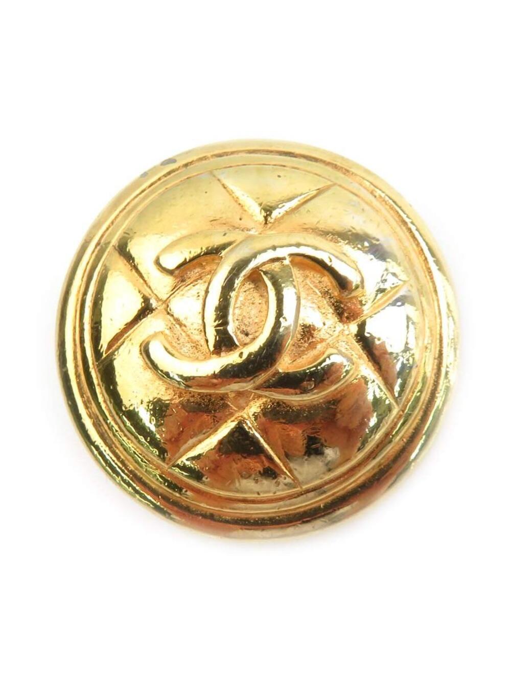Auth Chanel Cc Logo Brooch Gold Metal - #293944C32B